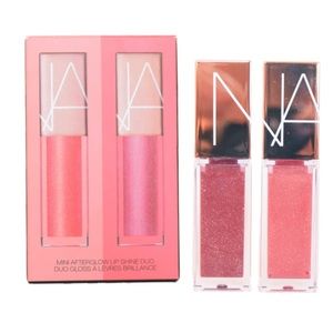 NARS Mini Afterglow Lip Shine Duo in Orgasm & Unbroken - BNIB & Limited Edition